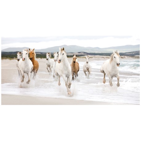 HORSES ON THE BEACH (DETAIL)
