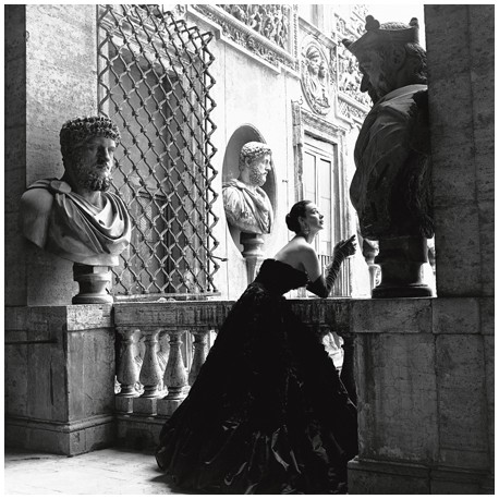 EVENING DRESS, ROMA, 1952