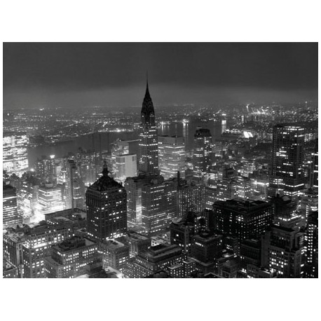 NEW YORK CITY AT NIGHT, 1957