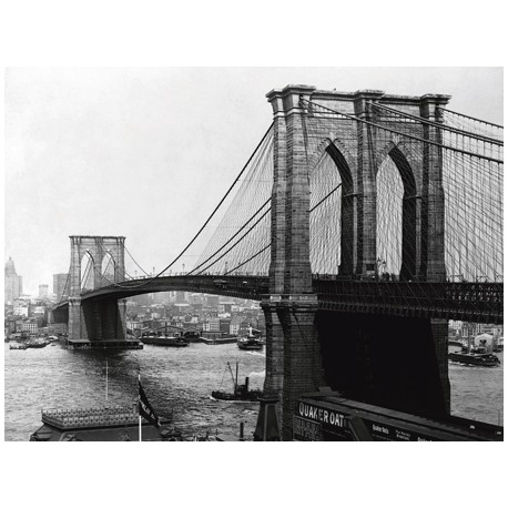 BROOKLYN BRIDGE, NEW YORK, 1900 