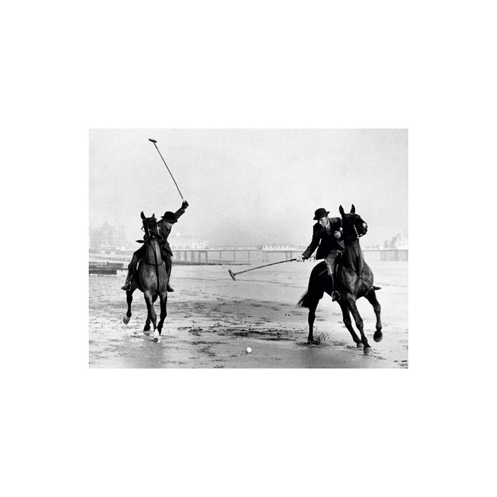 POLO PLAYERS BY THE SEA, 1935