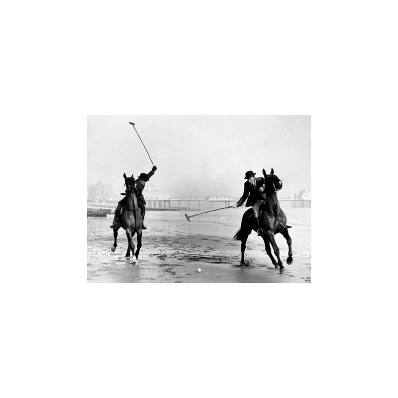 POLO PLAYERS BY THE SEA, 1935