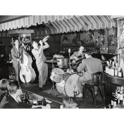 SWING BAND PERFORMING AT HICKORY HOUSE, NYC