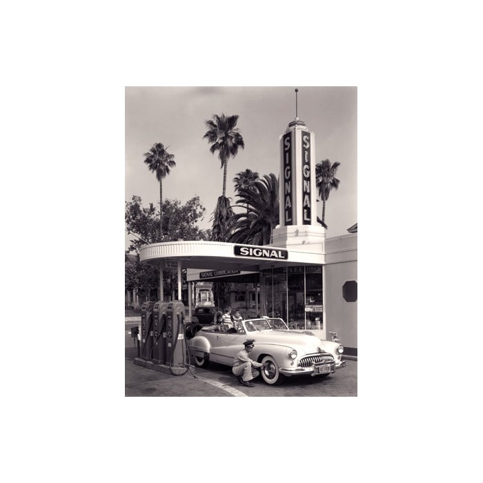 AMERICAN GAS STATION, 1950