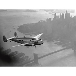 AIRPLANE ABOVE MANHATTAN, 1938