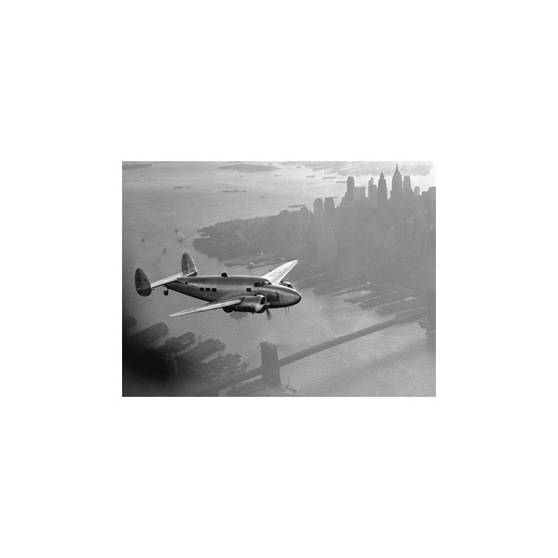 AIRPLANE ABOVE MANHATTAN, 1938