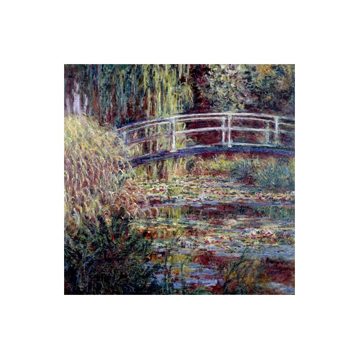 LE BASSIN AUX NYMPHEAS, HARMONIE ROSE