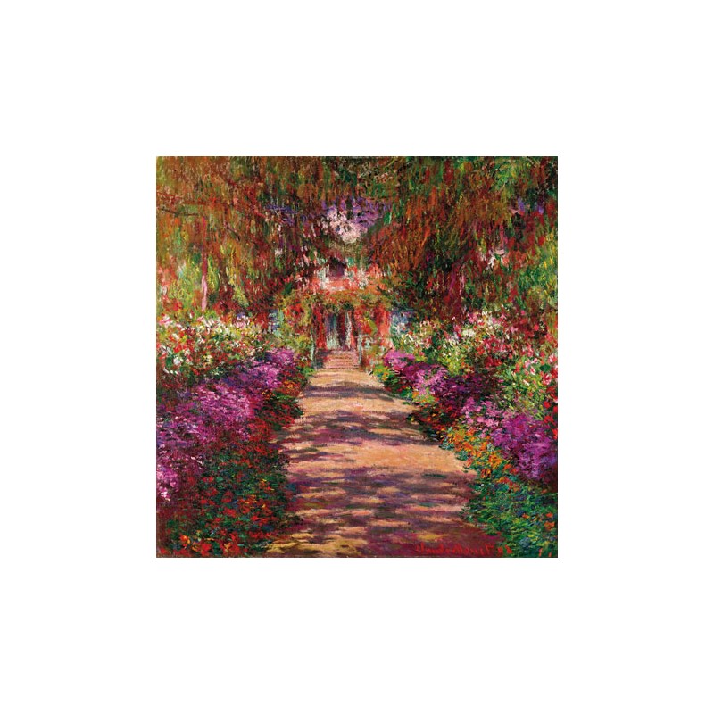 PATH IN MONET'S GARDEN, GIVERNY 