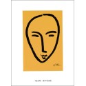 FACE ON YELLOW BACKGROUND, 1952