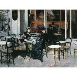 CONVERSAZIONE AL CAFFÉ, PARIGI