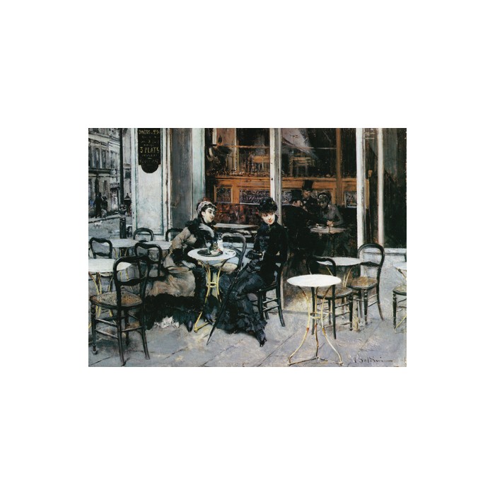 CONVERSAZIONE AL CAFFÉ, PARIGI