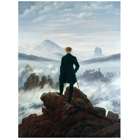 WANDERER ABOVE THE SEA OF FOG 