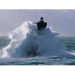 PHARE DU FOUR LORS D'UNE TEMPÈTE