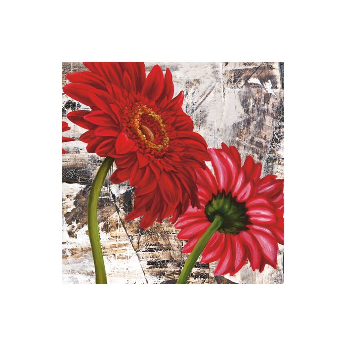 RED GERBERAS III