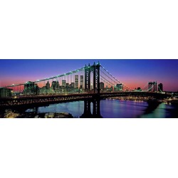 MANHATTAN BRIDGE AND SKYLINE