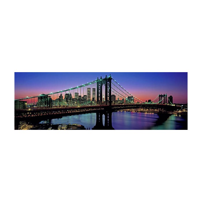 MANHATTAN BRIDGE AND SKYLINE