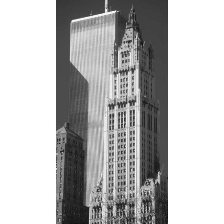 WOOLWORTH BUILDING AND WORLD TRADE CENTER