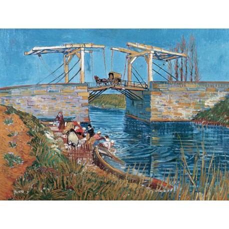LANGLOIS BRIDGE WITH WOMEN WASHING