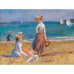 FIGURES ON THE BEACH