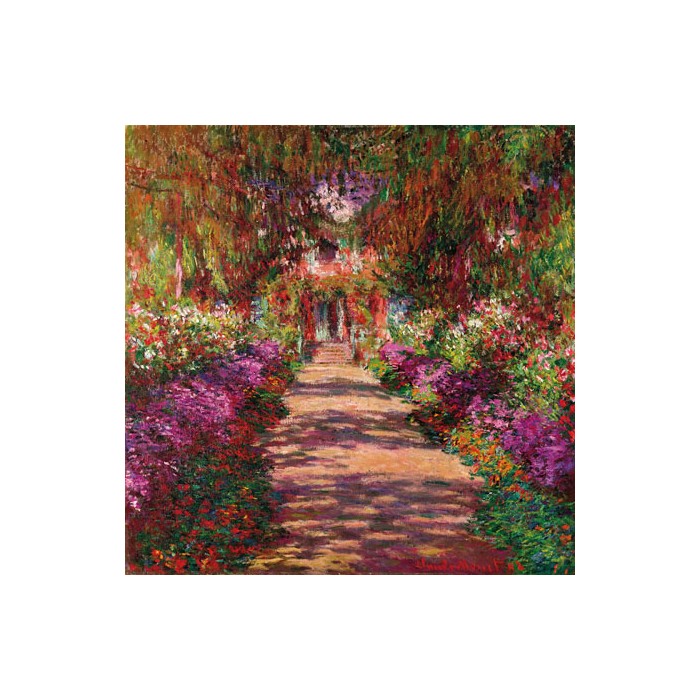 PATH IN MONET'S GARDEN, GIVERNY 