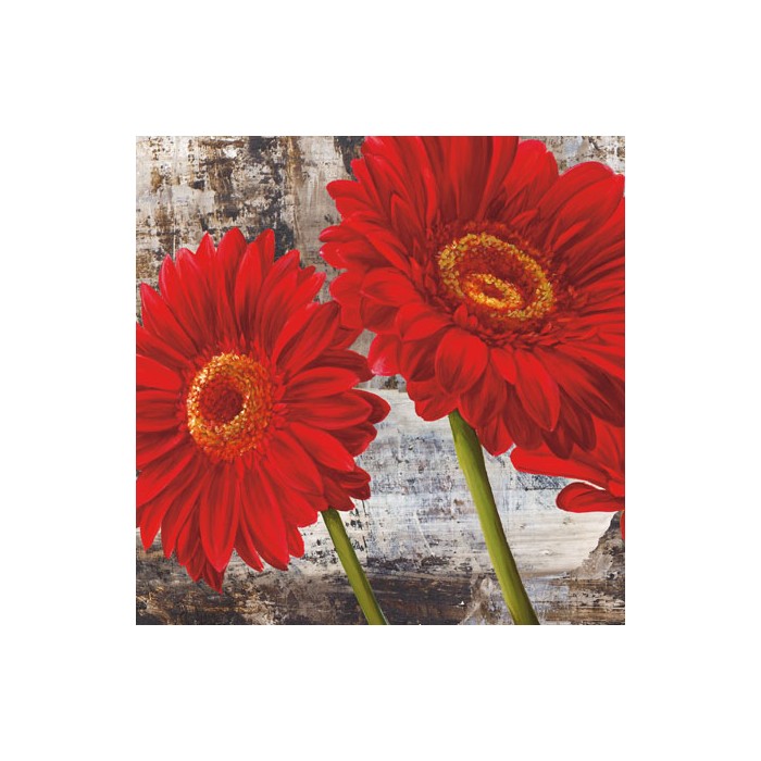 RED GERBERAS I