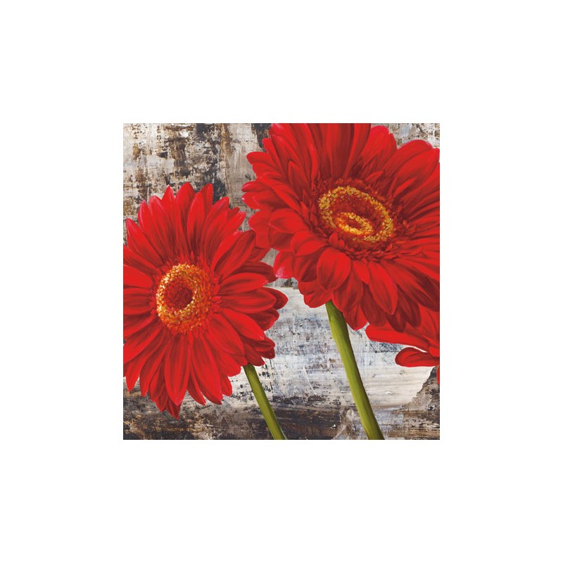 RED GERBERAS I