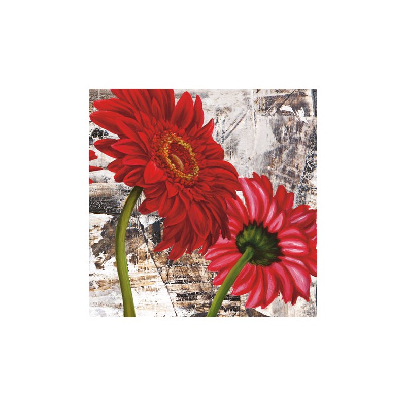 RED GERBERAS III