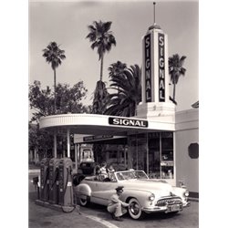 AMERICAN GAS STATION, 1950