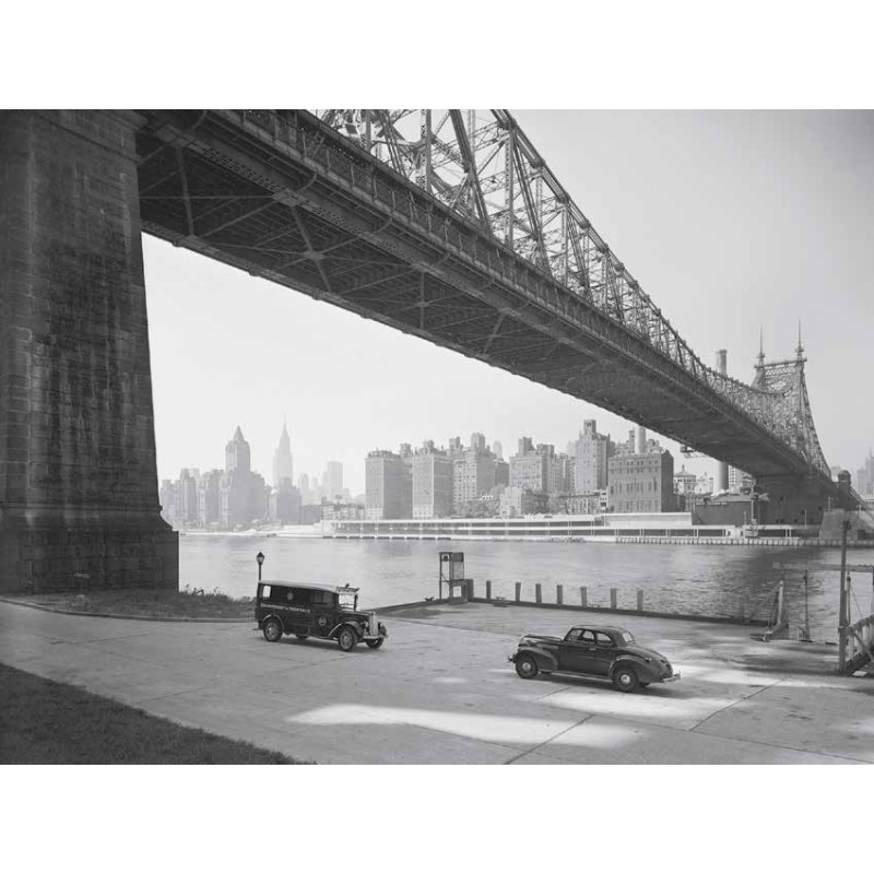 QUEENSBORO BRIDGE ACROSS THE EAST RIVER, NYC