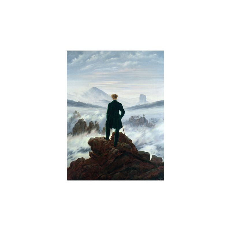 WANDERER ABOVE THE SEA OF FOG 