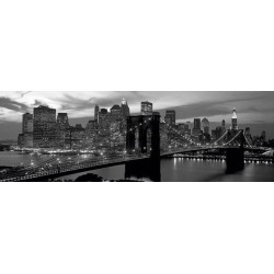 BROOKLYN BRIDGE AND SKYLINE