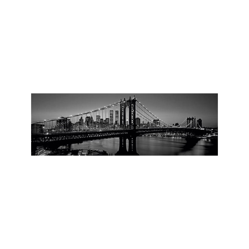 MANHATTAN BRIDGE AND SKYLINE