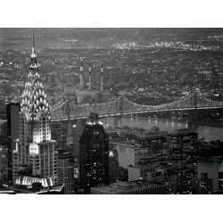 CHRYSLER BUILDING AND QUEENSBORO BRIDGE