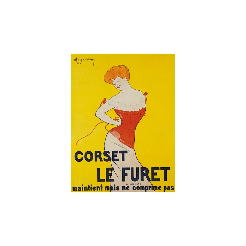 CORSET LE FURET, 1901