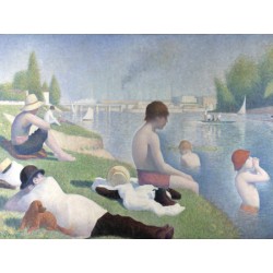 BATHERS AT ASNIERES (DETAIL)