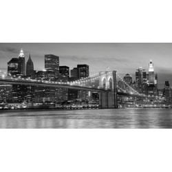 BROOKLYN BRIDGE AT NIGHT