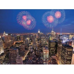 FIREWORKS OVER MANHATTAN