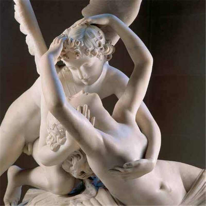 DETAIL OF CUPID AND PSYCHE BY ANTONIO CANOVA