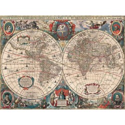 NOVA TOTIUS TERRARUM ORBIS GEOGRAPHICA AC HYDROGRAPHICA TABULA