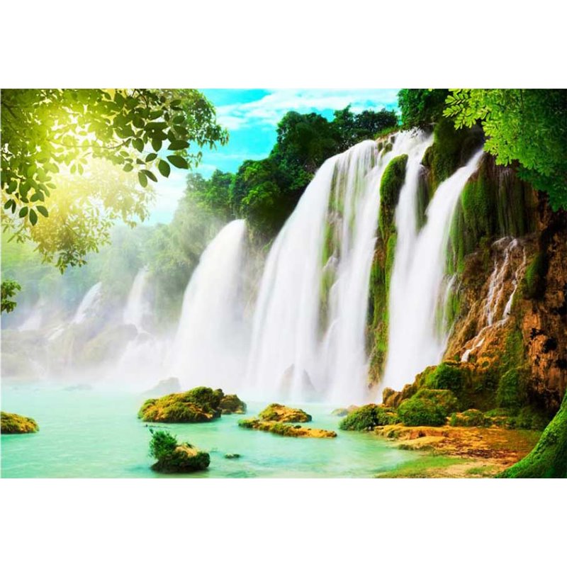 Fotomural Exotic Waterfall