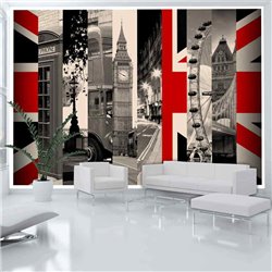 Fotomural Monumentos de Londres, Collage