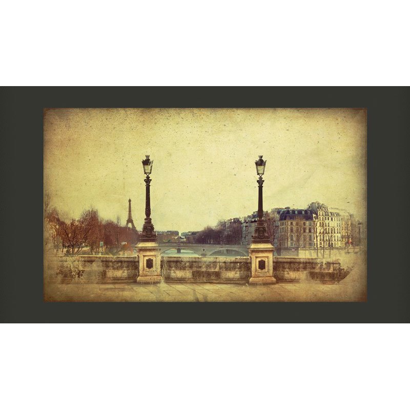 Fotomural Bonita Estampa de París, efecto Vintage