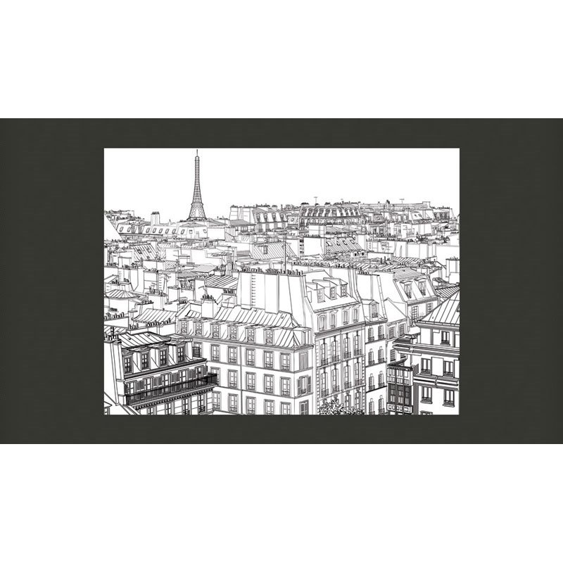 Fotomural Dibujos Parisinos