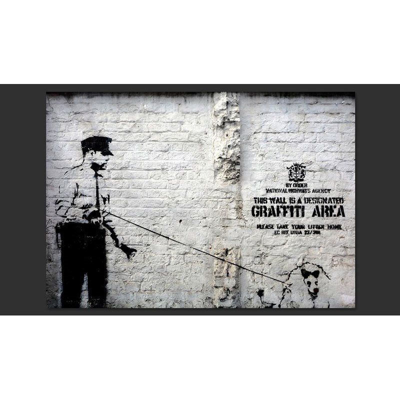 Fotomural Banksy - Graffiti Area
