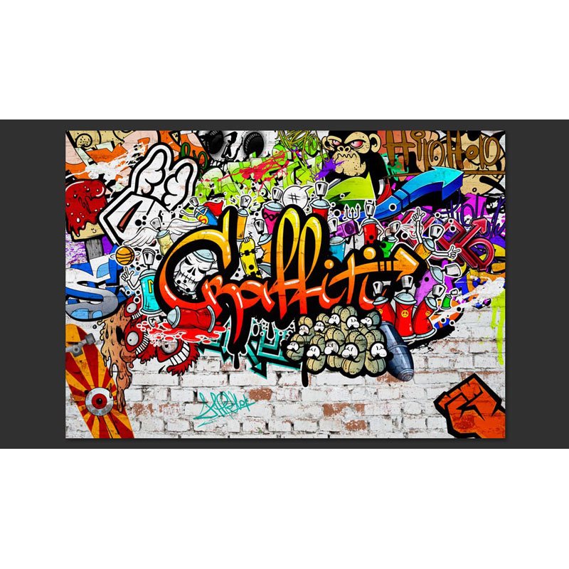 Fotomural Colorful Graffiti