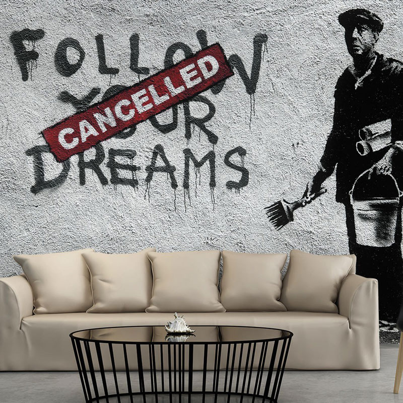 Fotomural Dreams Cancelled (Banksy)