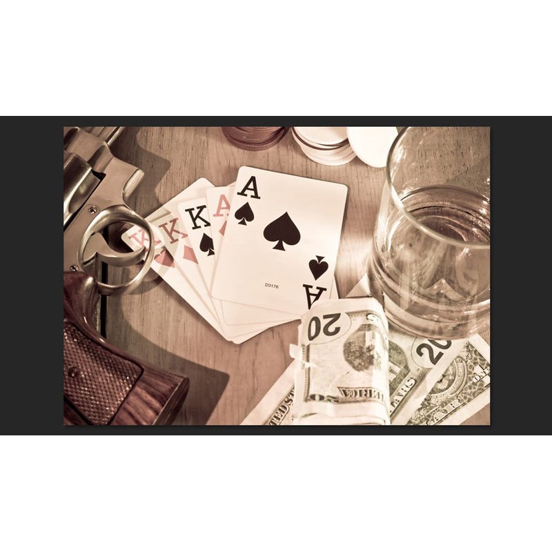 Fotomural Cartas De Poker