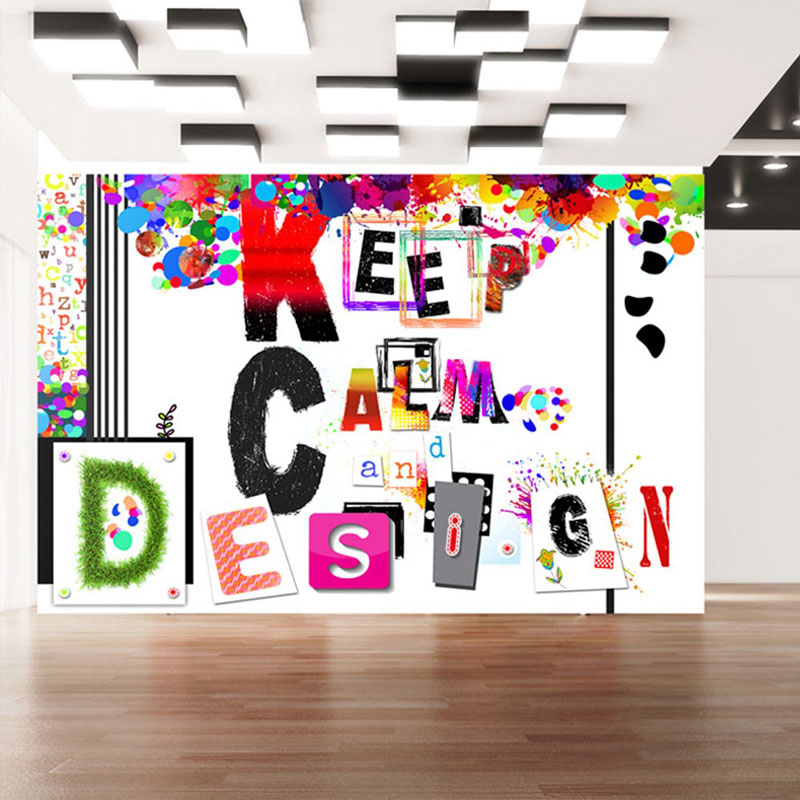 Fotomural Keep Calm And Design