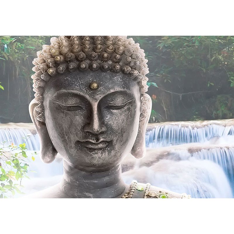 Cuadro Buda y cascada