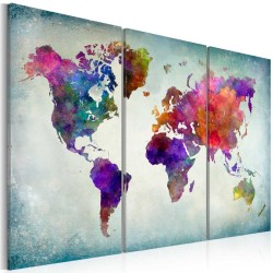 Cuadro Mundo de colores
